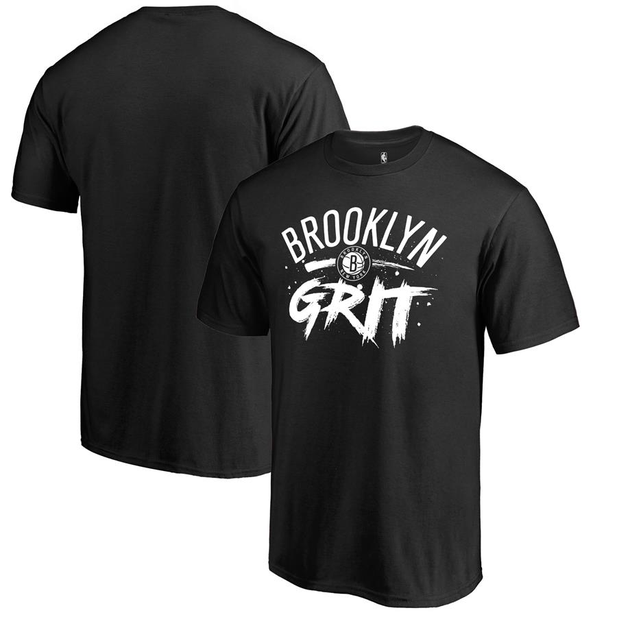 Brooklyn Nets Fanatics Branded Gritty Hometown Collection T-Shirt - Black