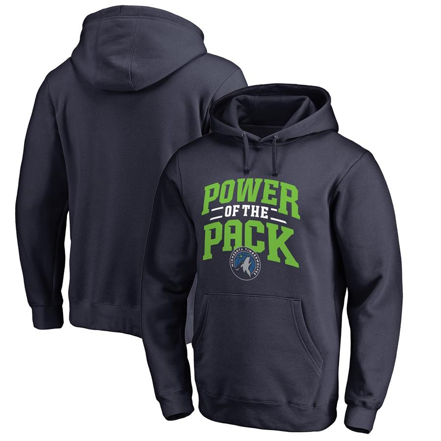 Худи Minnesota Timberwolves Fanatics Branded Power of the Pack Hometown Collection (тёмно-синий)