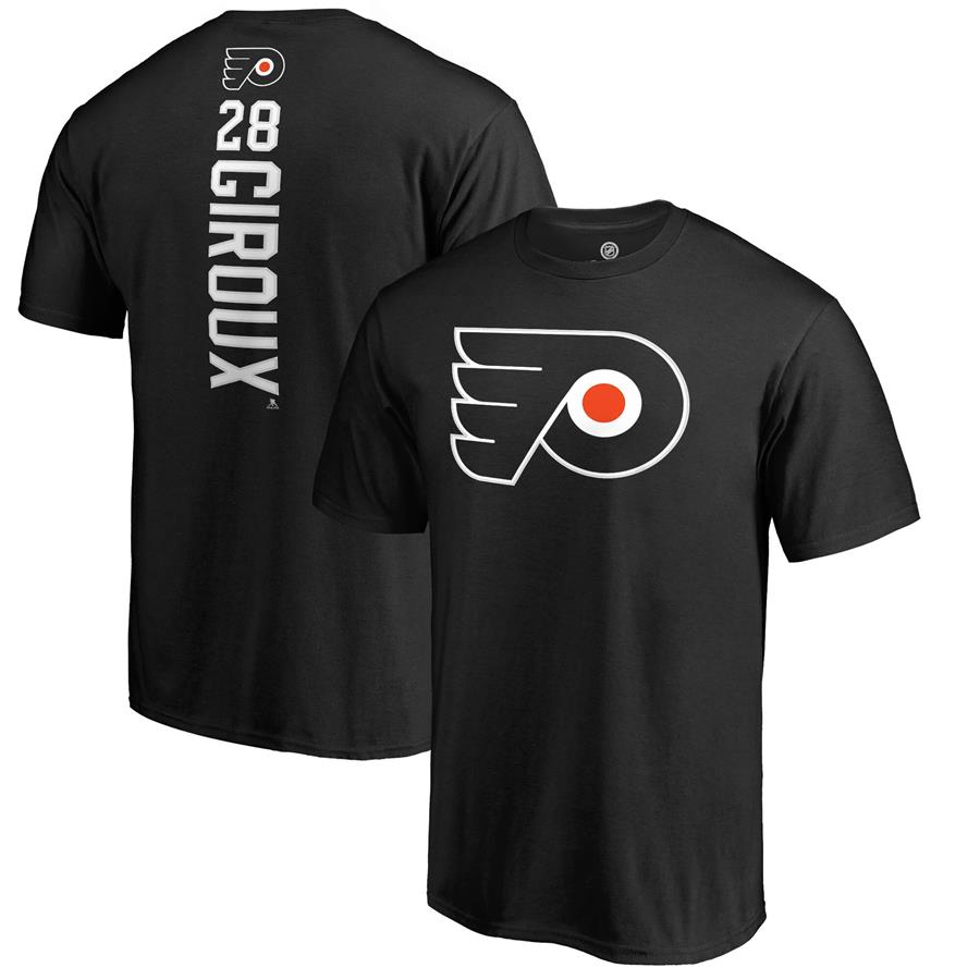 Claude Giroux Philadelphia Flyers Fanatics Branded Backer Name & Number T-Shirt - Black
