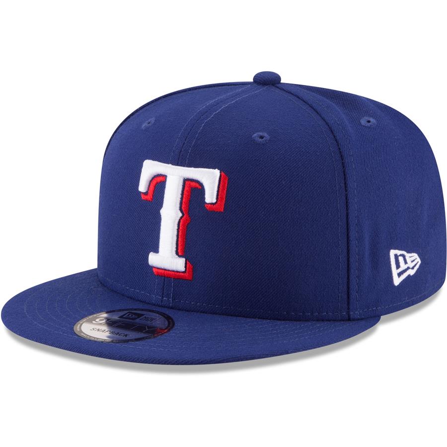 Texas Rangers New Era Team Color 9FIFTY Snapback Hat - Royal