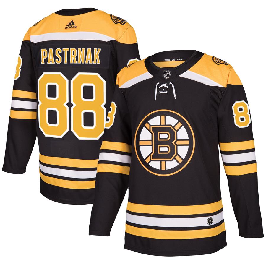 David Pastrnak Boston Bruins adidas Authentic Player Jersey - Black