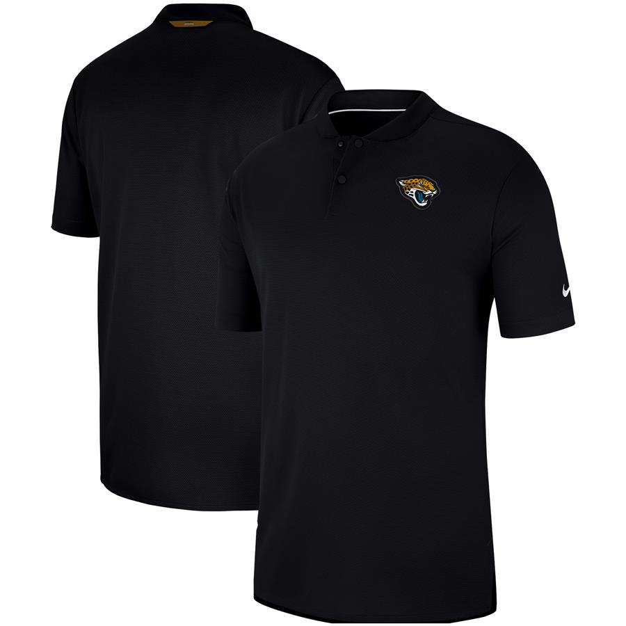 Jacksonville Jaguars Nike Sideline Elite Coaches Performance Polo - Black