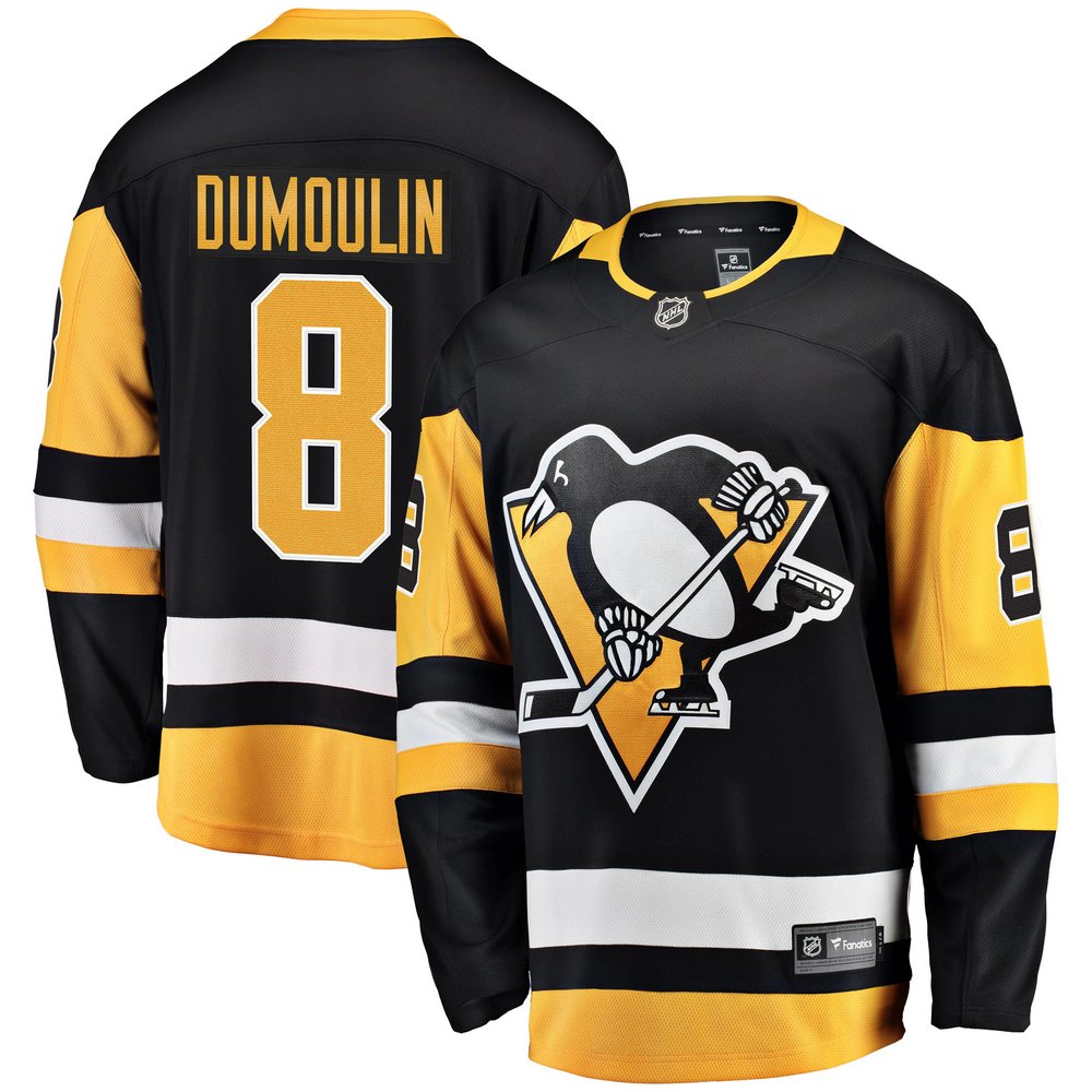 Brian Dumoulin Pittsburgh Penguins Fanatics Branded Home Breakaway Player Jersey - Black
