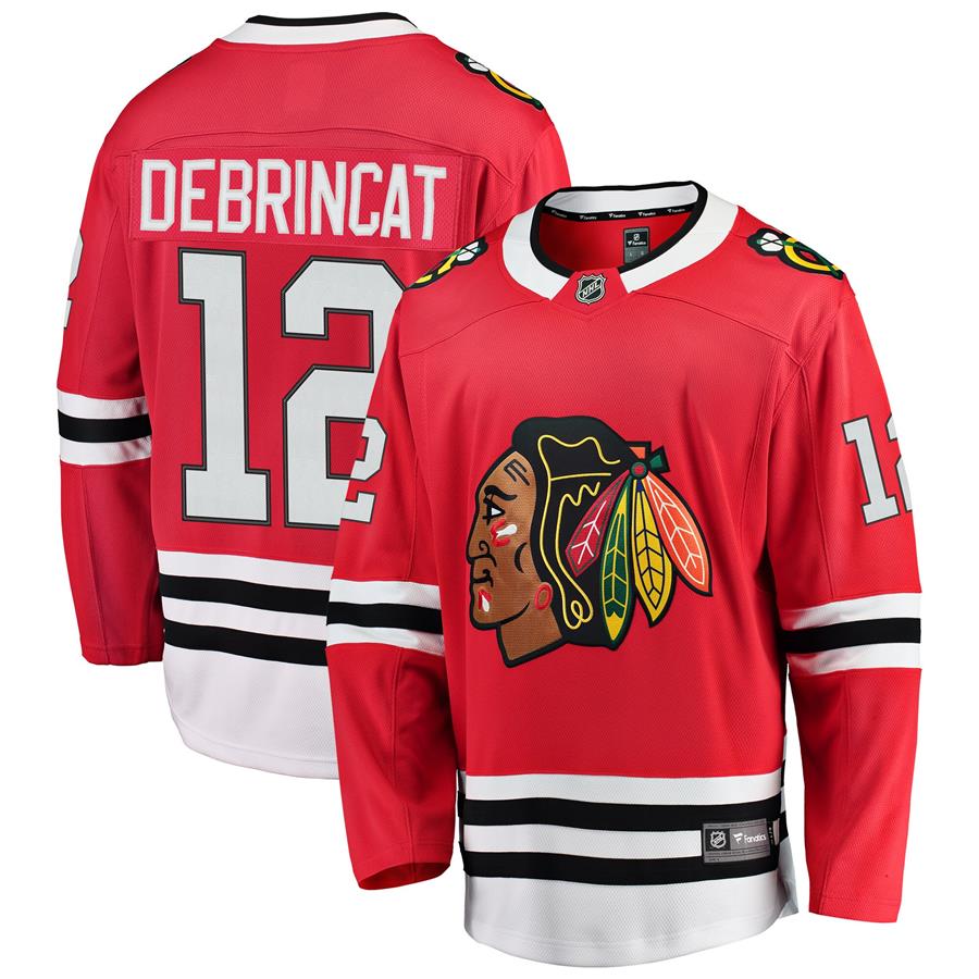 Alex DeBrincat Chicago Blackhawks Fanatics Branded Breakaway Player Jersey - Red