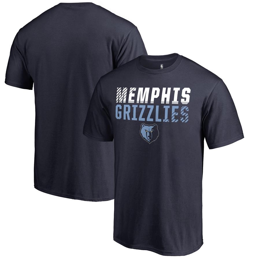 Футболка Memphis Grizzlies Fanatics Branded Fade Out (тёмно-синий)