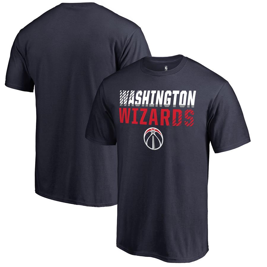 Washington Wizards Fanatics Branded Fade Out T-Shirt - Navy