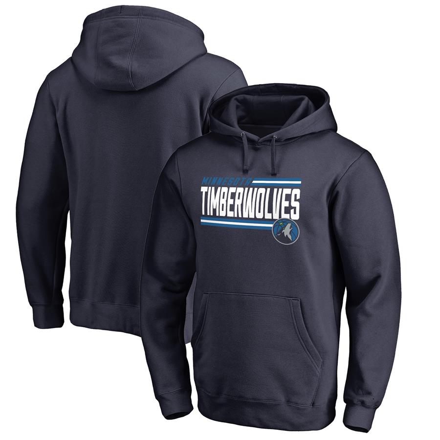 Худи Minnesota Timberwolves Fanatics Branded Onside Stripe (тёмно-синий)