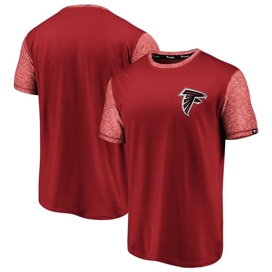 Atlanta Falcons NFL Pro Line by Fanatics Branded Made to Move T-Shirt - Red