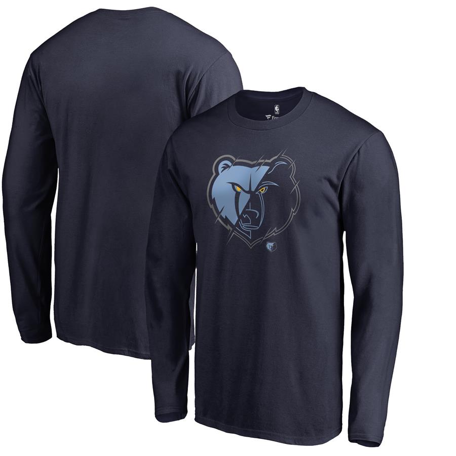 Лонгслив Memphis Grizzlies Fanatics Branded X-Ray (тёмно-синий)