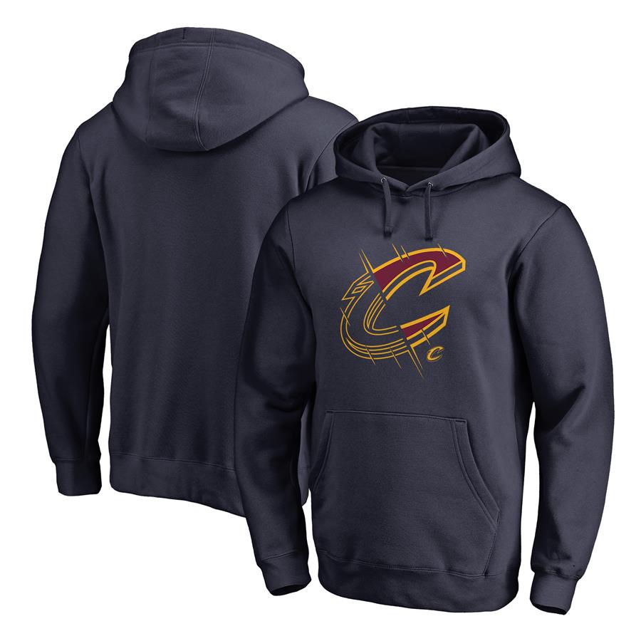 Cleveland Cavaliers Fanatics Branded X-Ray Pullover Hoodie - Navy
