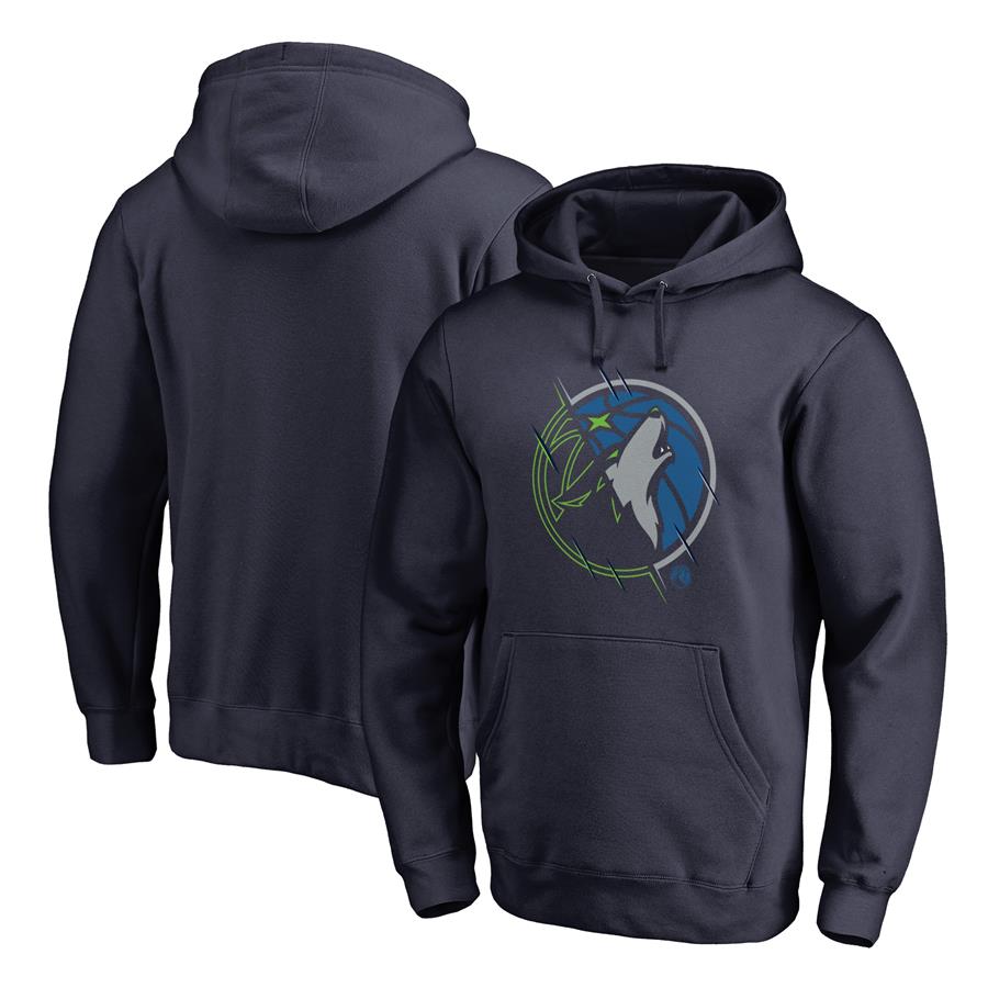 Худи Minnesota Timberwolves Fanatics Branded X-Ray (тёмно-синий)