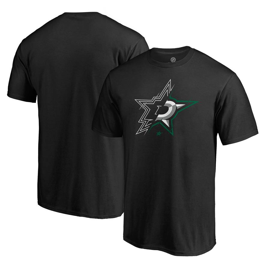 Dallas Stars Fanatics Branded X-Ray T-Shirt - Black