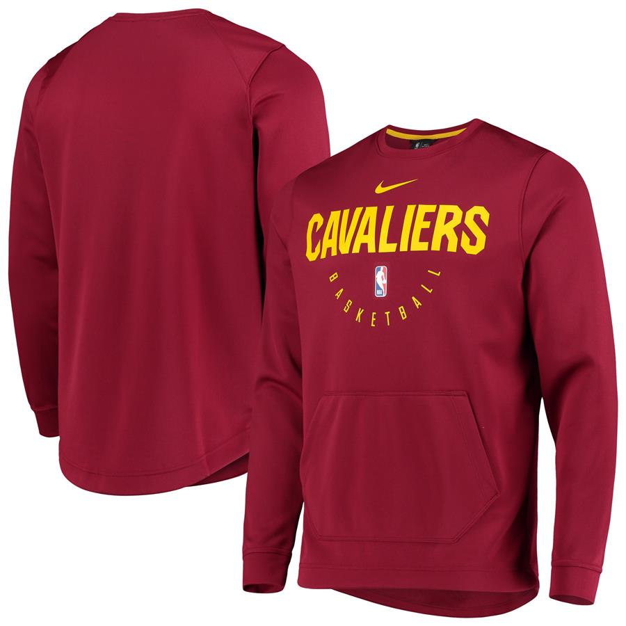 Cleveland Cavaliers Nike Spotlight Pullover Sweatshirt - Wine