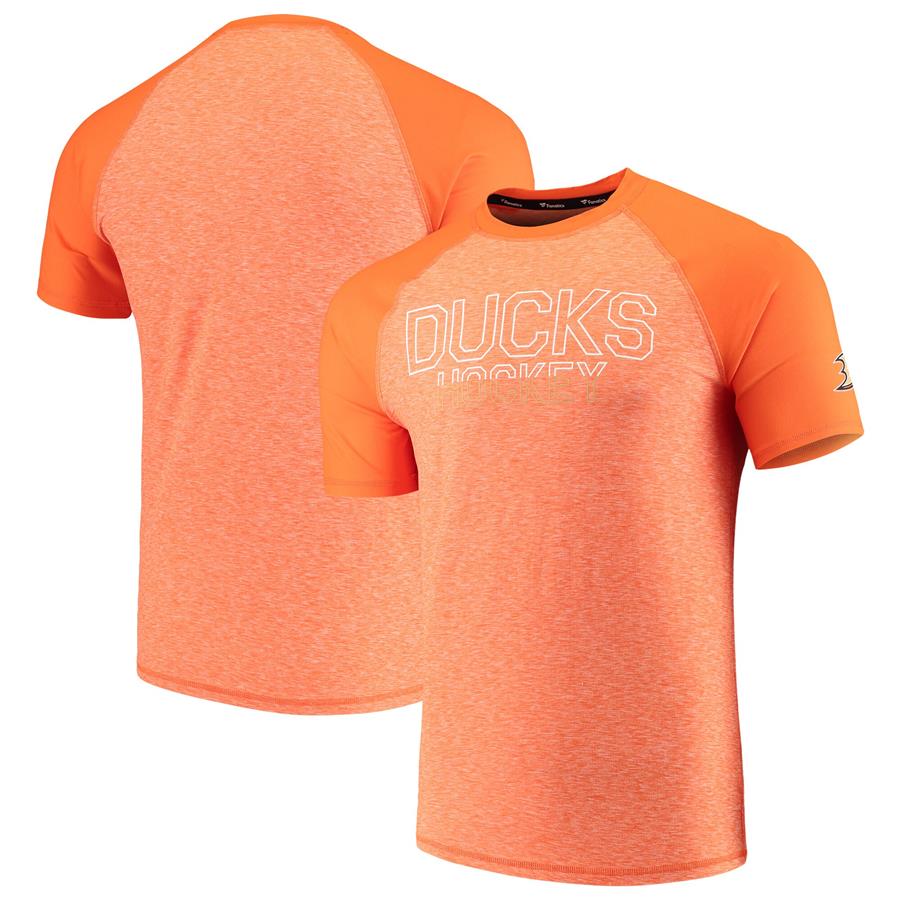 Anaheim Ducks Fanatics Branded Made 2 Move T-Shirt - Orange