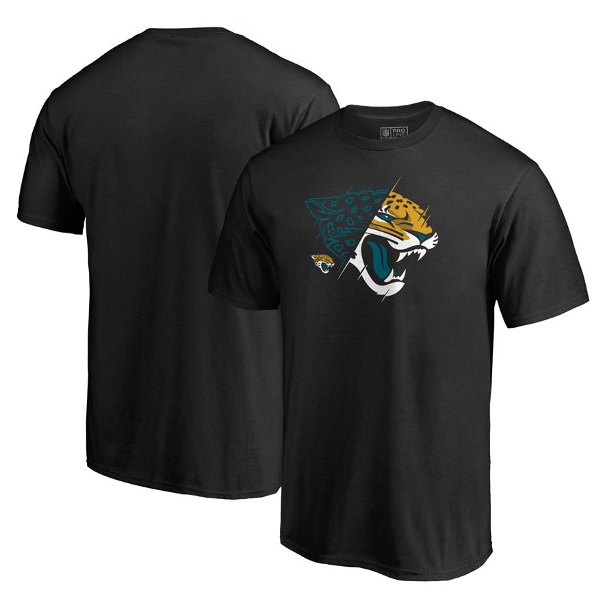 Jacksonville Jaguars NFL Pro Line by Fanatics Branded X-Ray T-Shirt - Black
