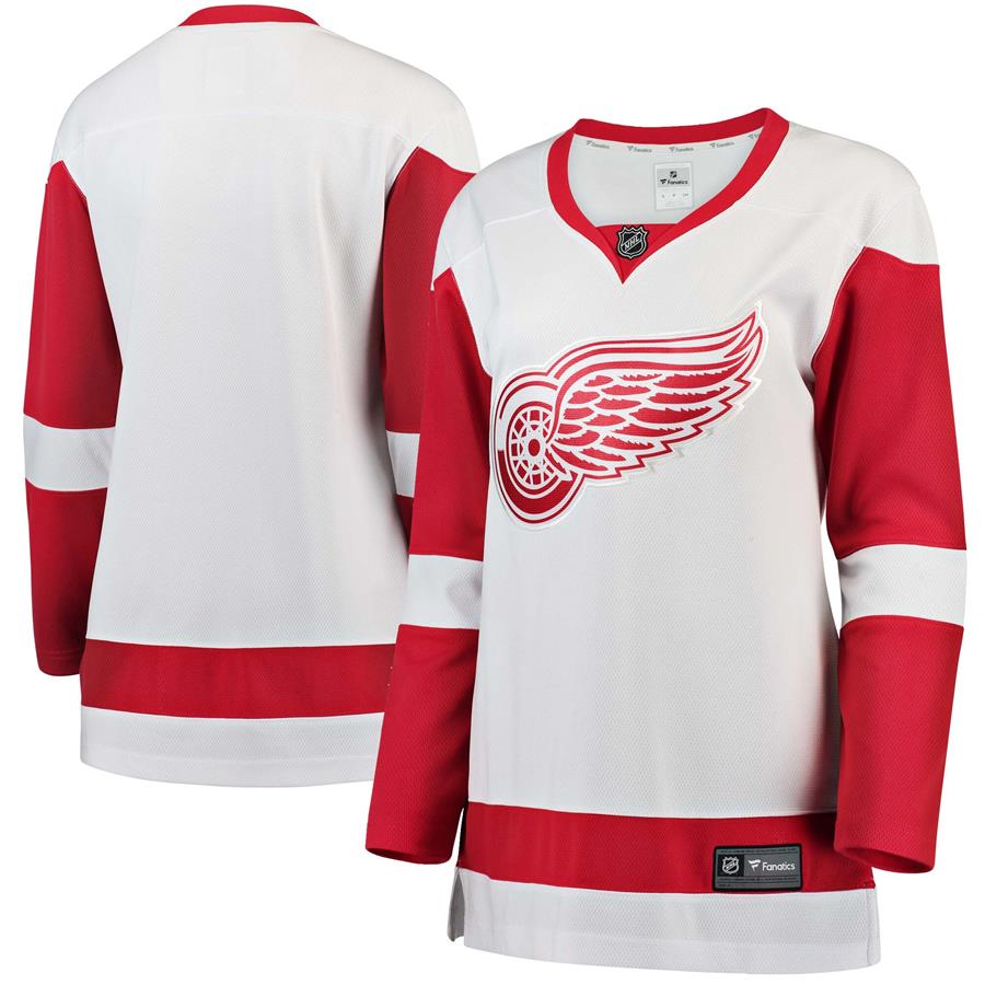 Detroit Red Wings Fanatics Branded Women's Away Breakaway Jersey - White