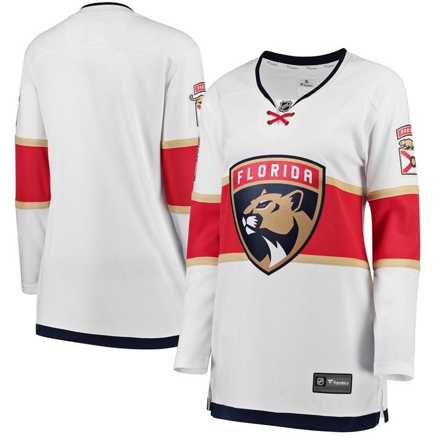 Женское джерси Florida Panthers Fanatics Branded Away Breakaway (белый)
