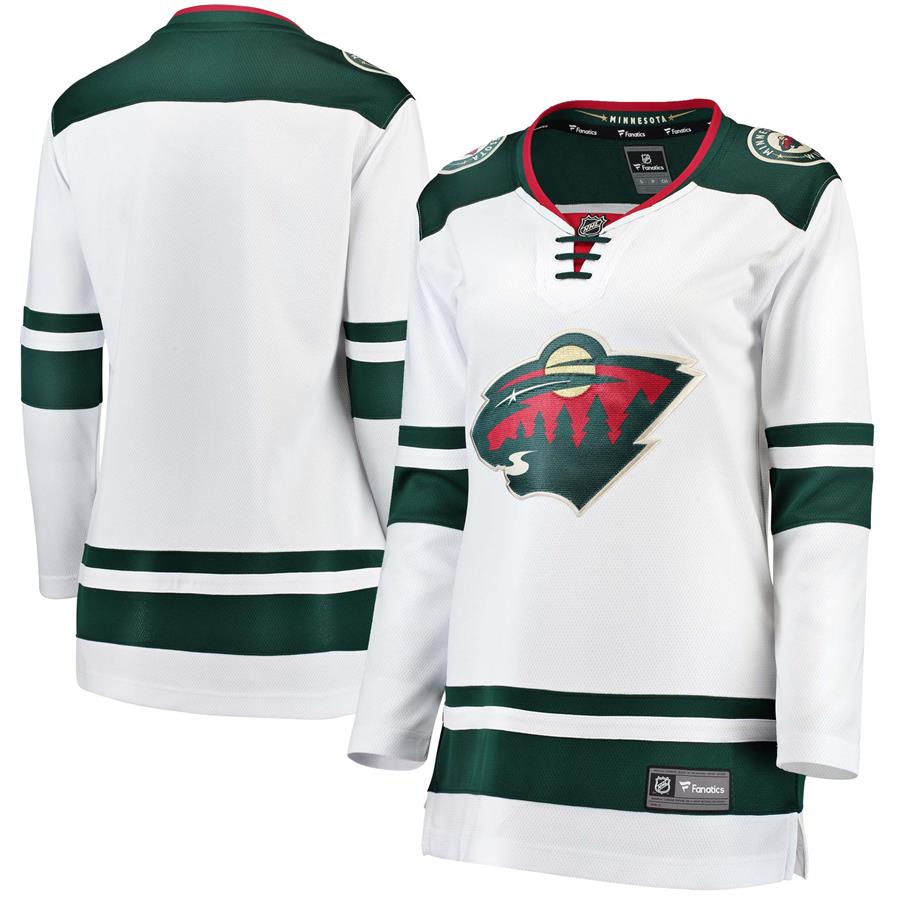 Женское джерси Minnesota Wild Fanatics Branded Away Breakaway (белый)
