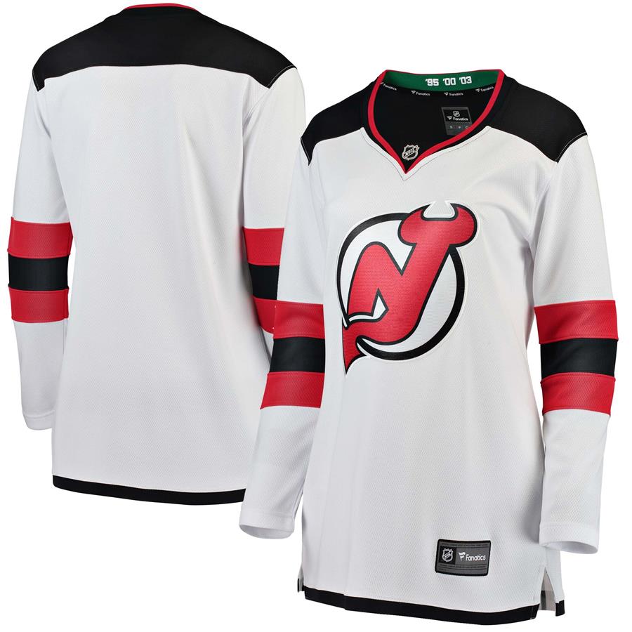 Женское джерси New Jersey Devils Fanatics Branded Away Breakaway (белый)