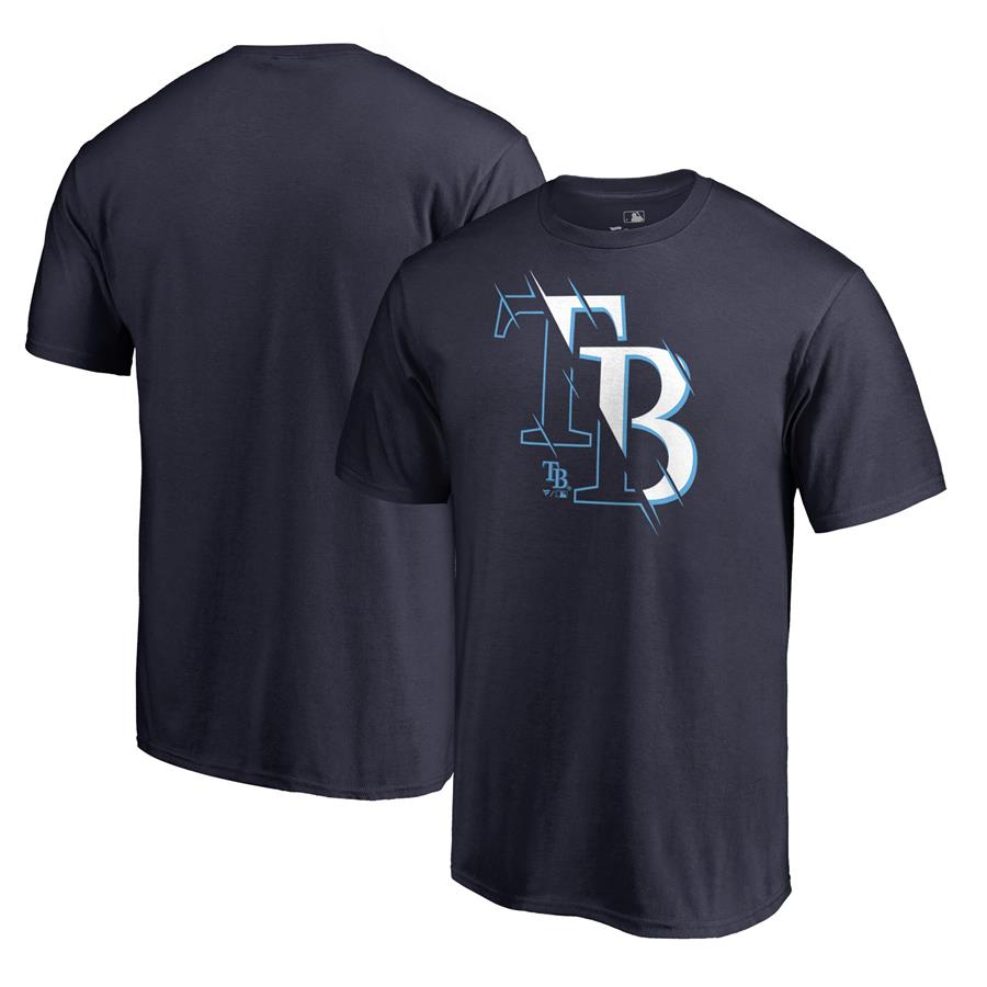 Футболка Tampa Bay Rays Fanatics Branded X-Ray (тёмно-синий)
