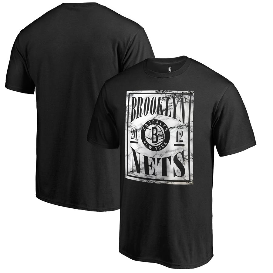 Fanatics Branded Brooklyn Nets Black Court Vision T-Shirt