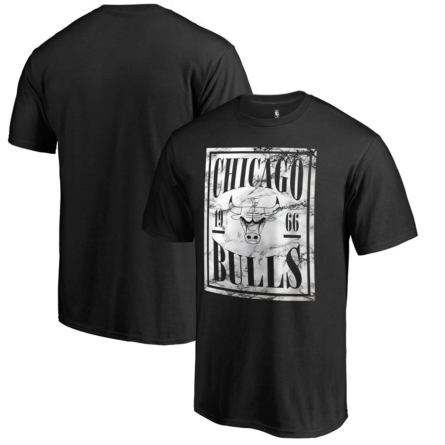 Fanatics Branded Chicago Bulls Black Court Vision T-Shirt