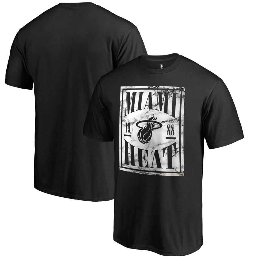 Fanatics Branded Miami Heat Black Court Vision T-Shirt