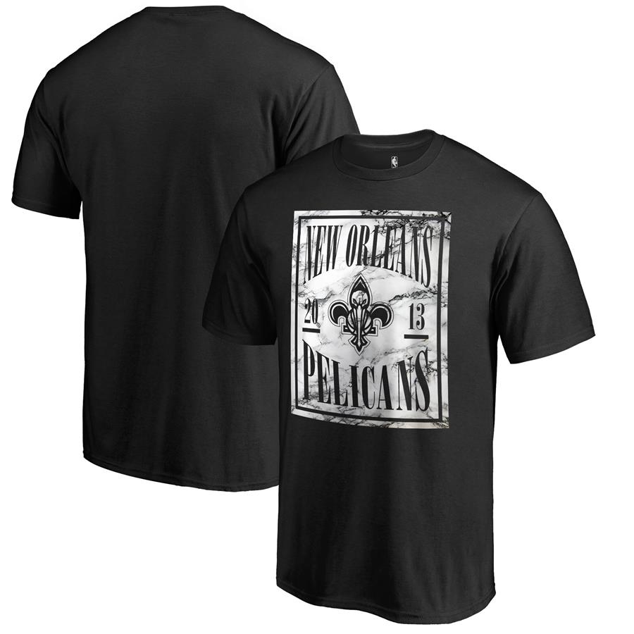 Fanatics Branded New Orleans Pelicans Black Court Vision T-Shirt