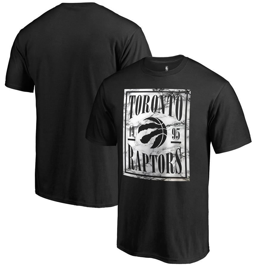 Fanatics Branded Toronto Raptors Black Court Vision T-Shirt