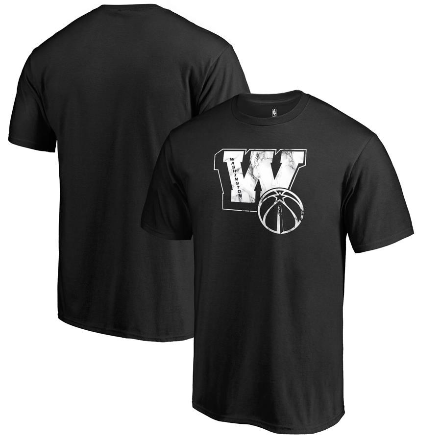 Washington Wizards Fanatics Branded Letterman T-Shirt - Black