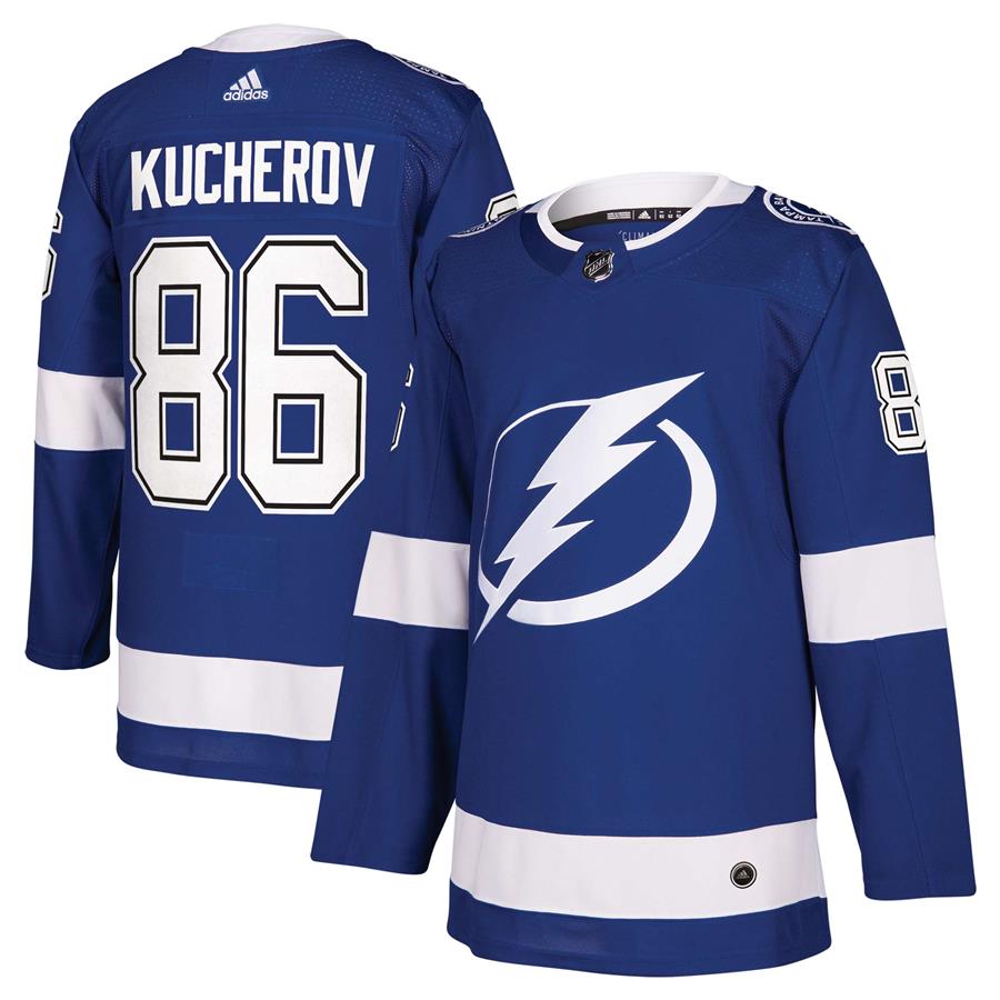 Nikita Kucherov Tampa Bay Lightning adidas Authentic Player Jersey - Blue