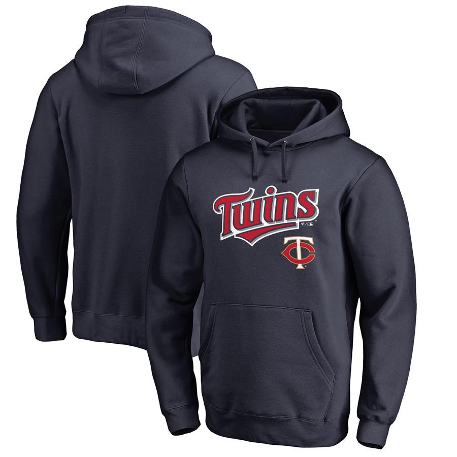 Худи Minnesota Twins Fanatics Branded Team Lockup (тёмно-синий)