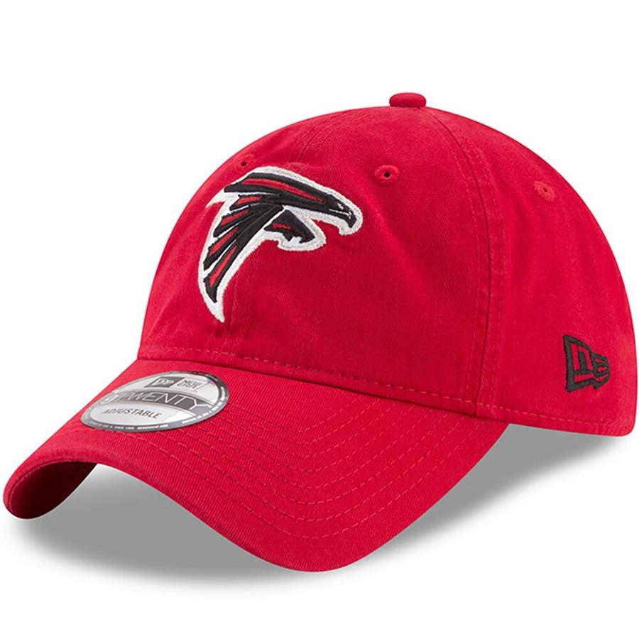 Atlanta Falcons New Era Women's Secondary Core Classic 9TWENTY Adjustable Hat - Red