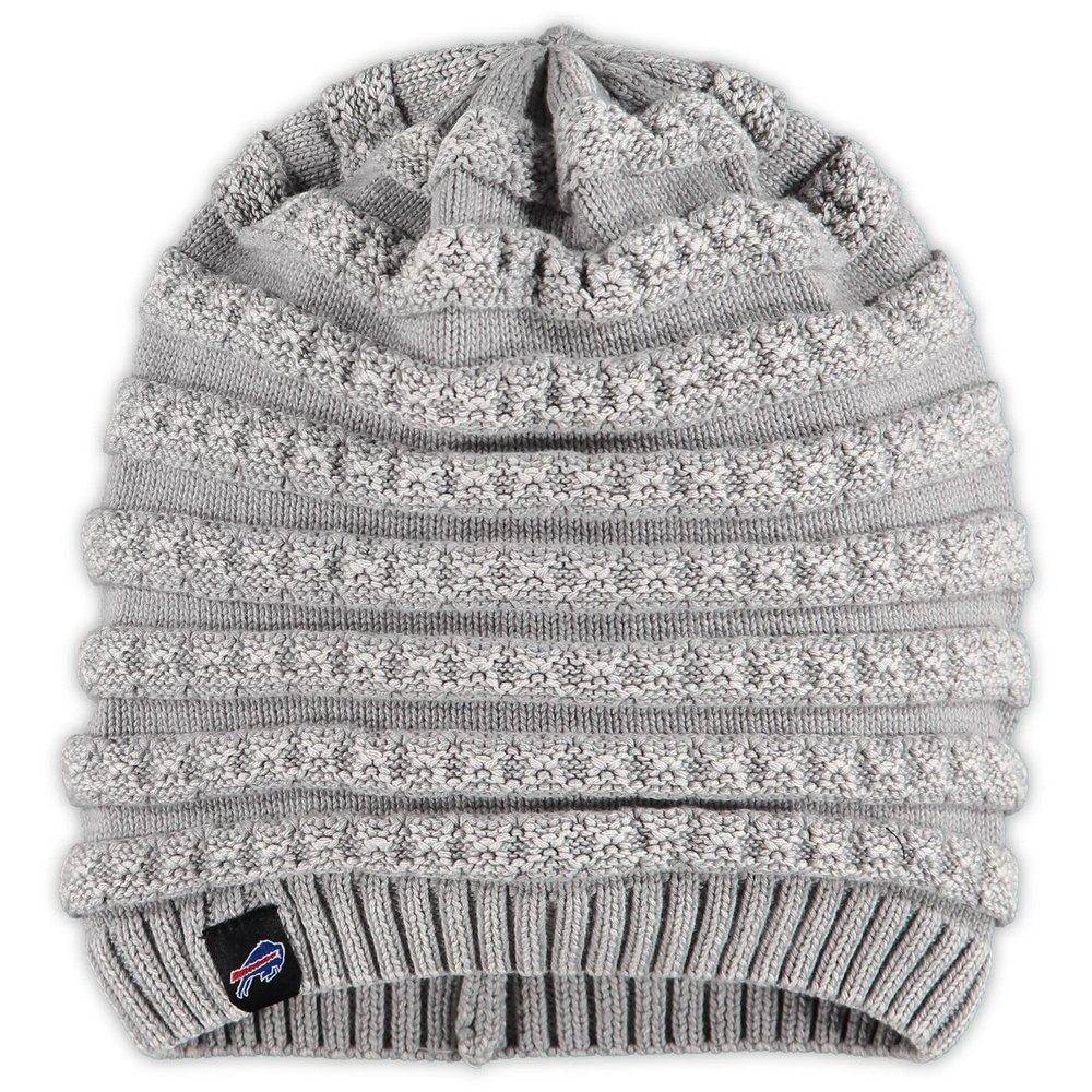 Buffalo Bills New Era Women's Snowbank Knit Beanie - Gray