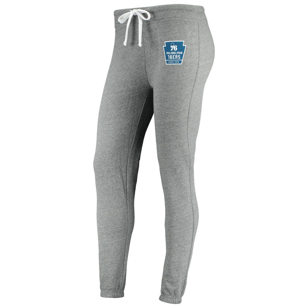Philadelphia 76ers Sportiqe Women's Dundee Classic Sweatpants - Gray