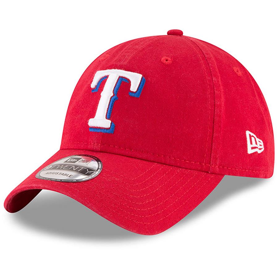 Texas Rangers New Era Alternate Replica Core Classic 9TWENTY Adjustable Hat - Red