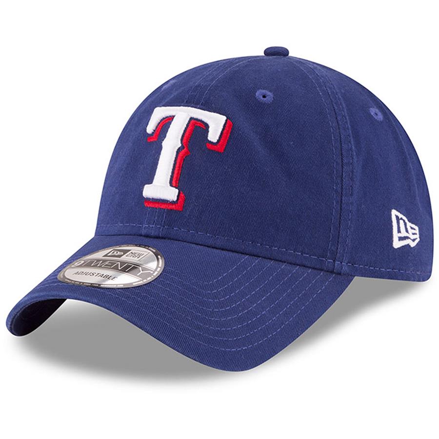 Texas Rangers New Era Game Replica Core Classic 9TWENTY Adjustable Hat - Royal
