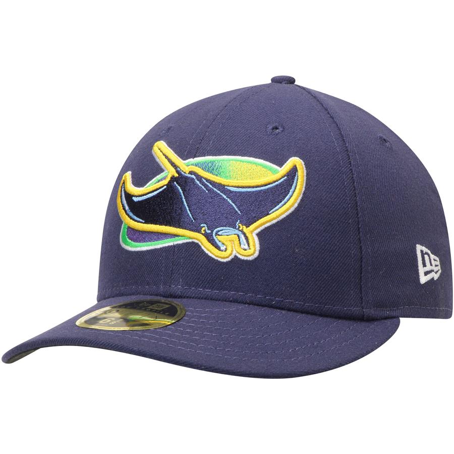 Кепка Tampa Bay Rays New Era Alternate Authentic Collection On-Field Low Profile 59FIFTY Fitted (тёмно-синий)