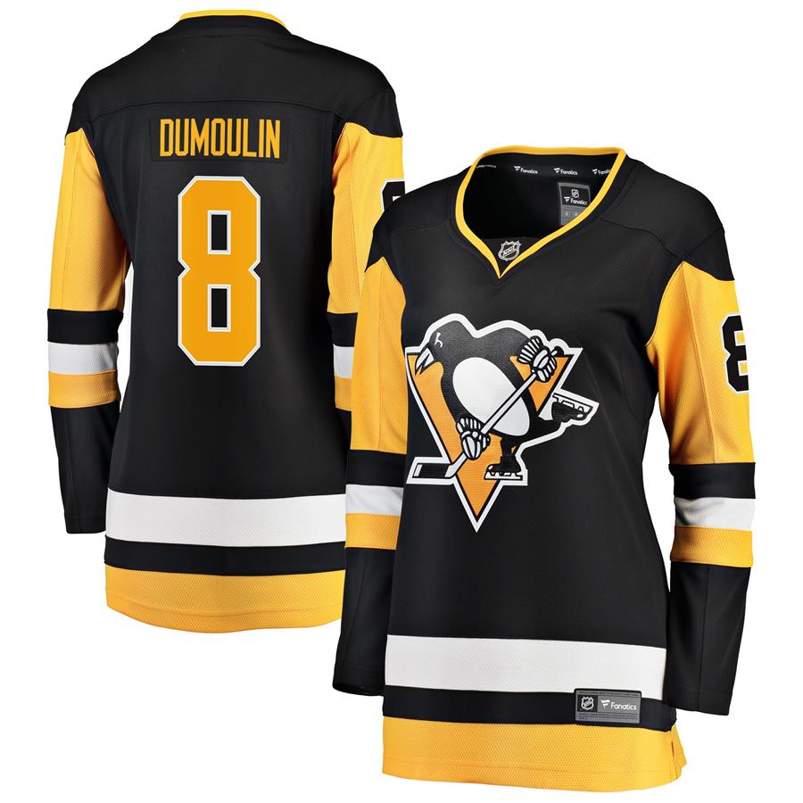 Brian Dumoulin Pittsburgh Penguins Fanatics Branded Women's Premier Breakaway Player Jersey - Black