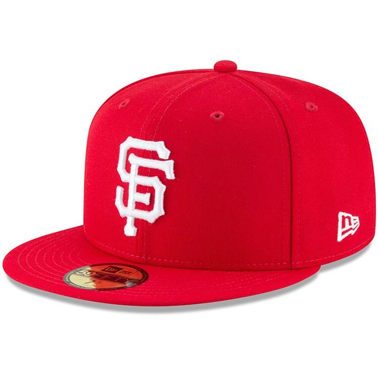 San Francisco Giants New Era Fashion Color Basic 59FIFTY Fitted Hat - Red
