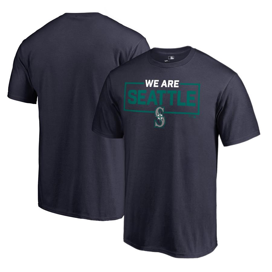Seattle Mariners Fanatics Branded We Are Icon T-Shirt - Navy
