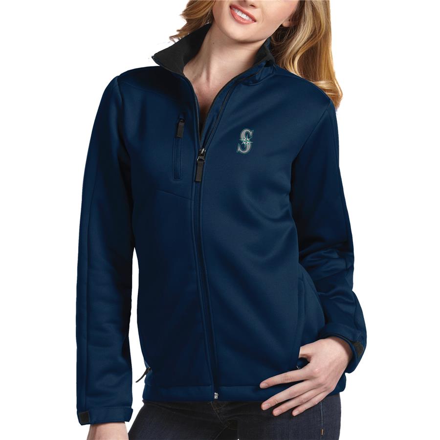 Seattle Mariners Antigua Women's Traverse Jacket - Navy