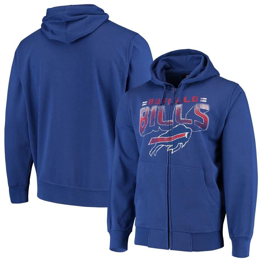 Buffalo Bills G-III Sports by Carl Banks Perfect Season Full-Zip Hoodie - Royal