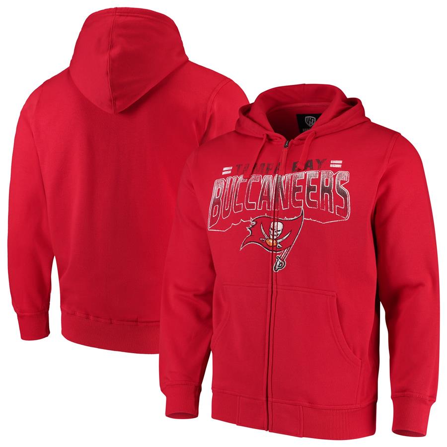 Tampa Bay Buccaneers G-III Sports by Carl Banks Perfect Season Full-Zip Hoodie - Red