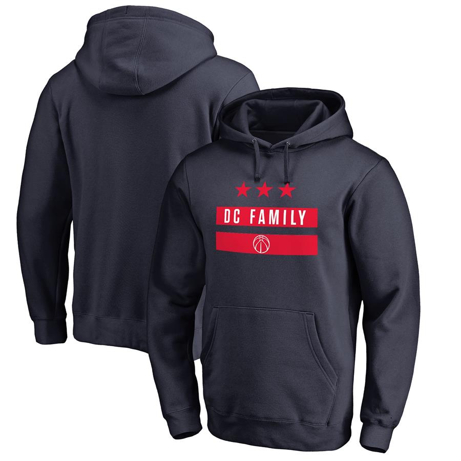 Washington Wizards Fanatics Branded Hometown Collection DC Family Pullover Hoodie - Navy