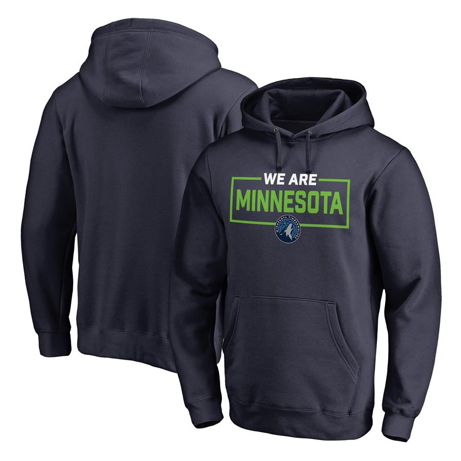 Худи Minnesota Timberwolves Fanatics Branded We Are Iconic Collection (тёмно-синий)