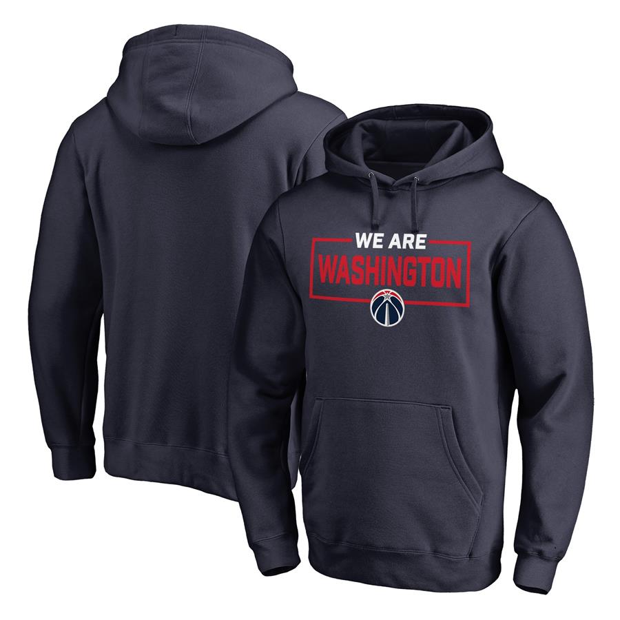 Washington Wizards Fanatics Branded We Are Iconic Collection Pullover Hoodie - Navy