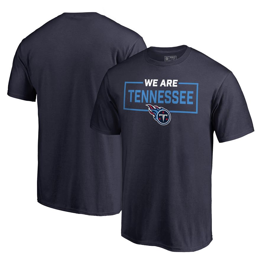 Tennessee Titans NFL Pro Line by Fanatics Branded We Are Icon T-Shirt - Navy