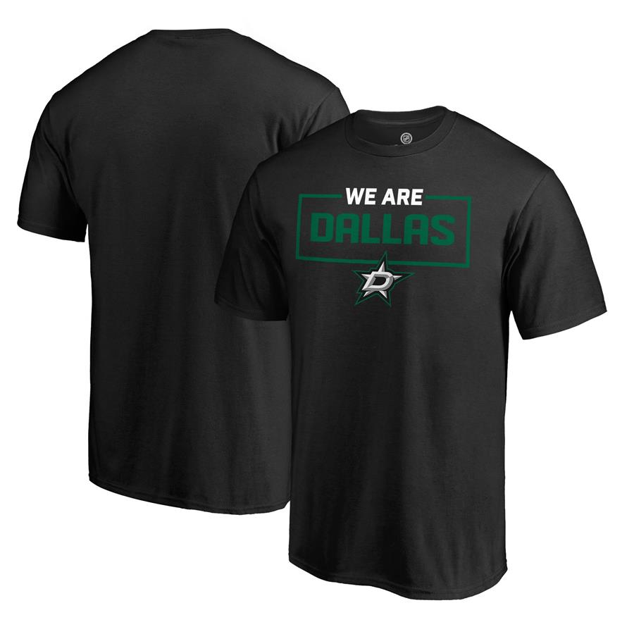 Dallas Stars Fanatics Branded Iconic Collection We Are T-Shirt - Black