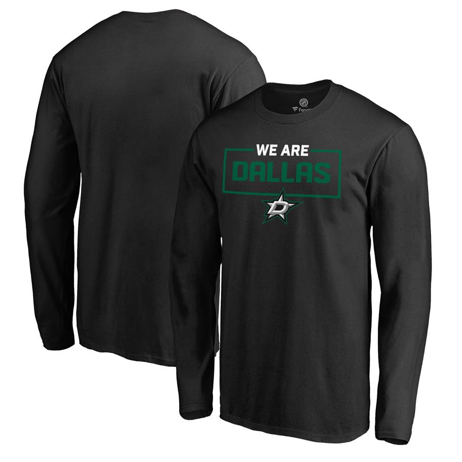 Лонгслив Dallas Stars Fanatics Branded Iconic Collection We Are (чёрный)